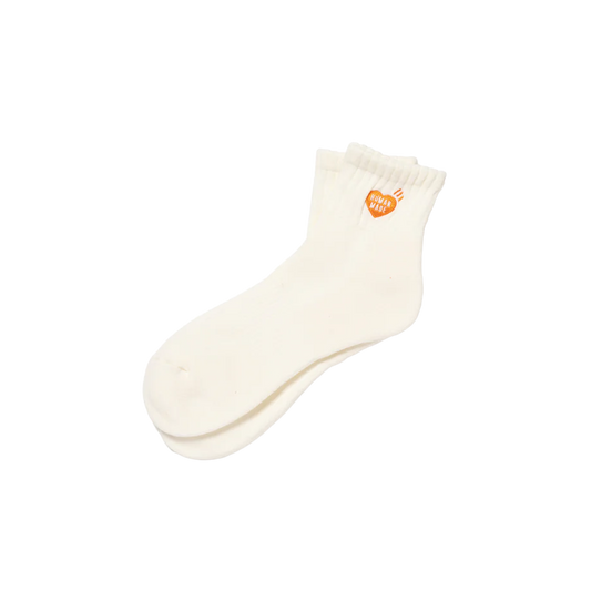Human Made Pile Short Socks White HM30GD065