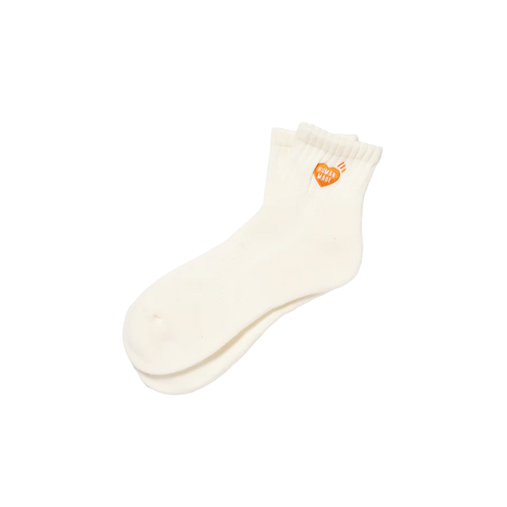 Human Made Pile Short Socks White HM30GD065