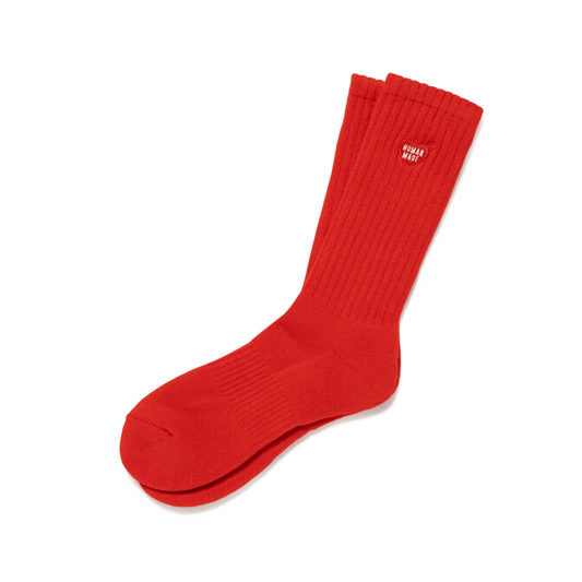 Human Made Pile Socks Red HM31GD060