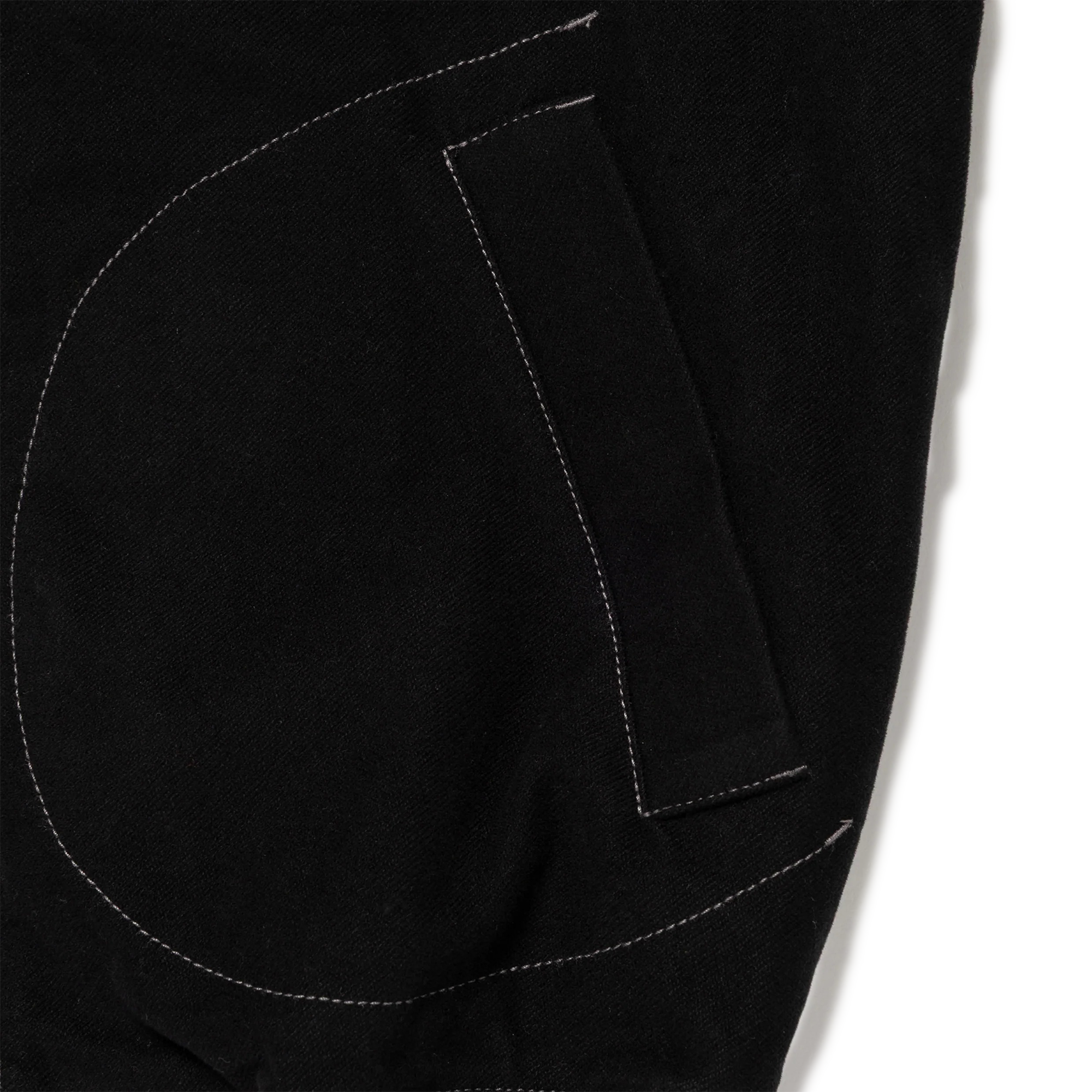 Human Made Satin Varsity Jacket Black HM30JK012