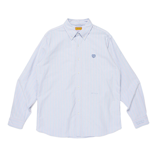 Human Made Striped Oxford Bd Shirt Blue HM30SH006