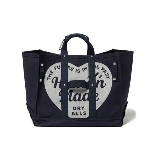 Human Made Tote Bag Large Navy HM30GD062