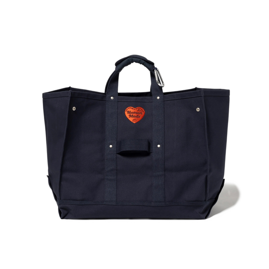 Human Made Tote Bag Large Navy HM30GD062