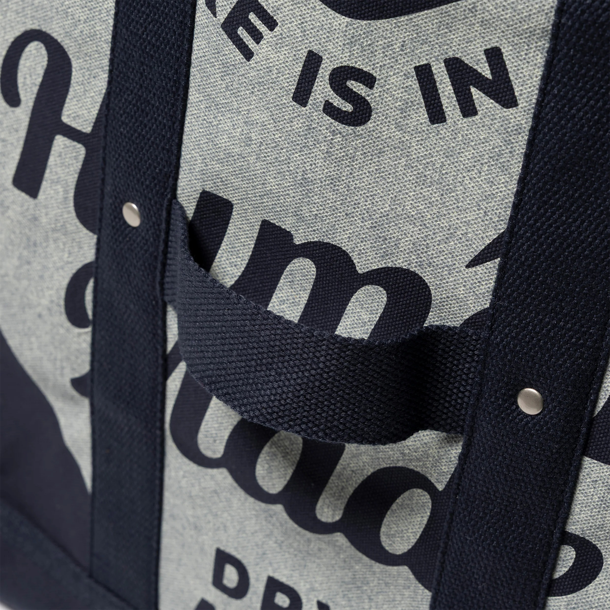 Human Made Tote Bag Large Navy HM30GD062