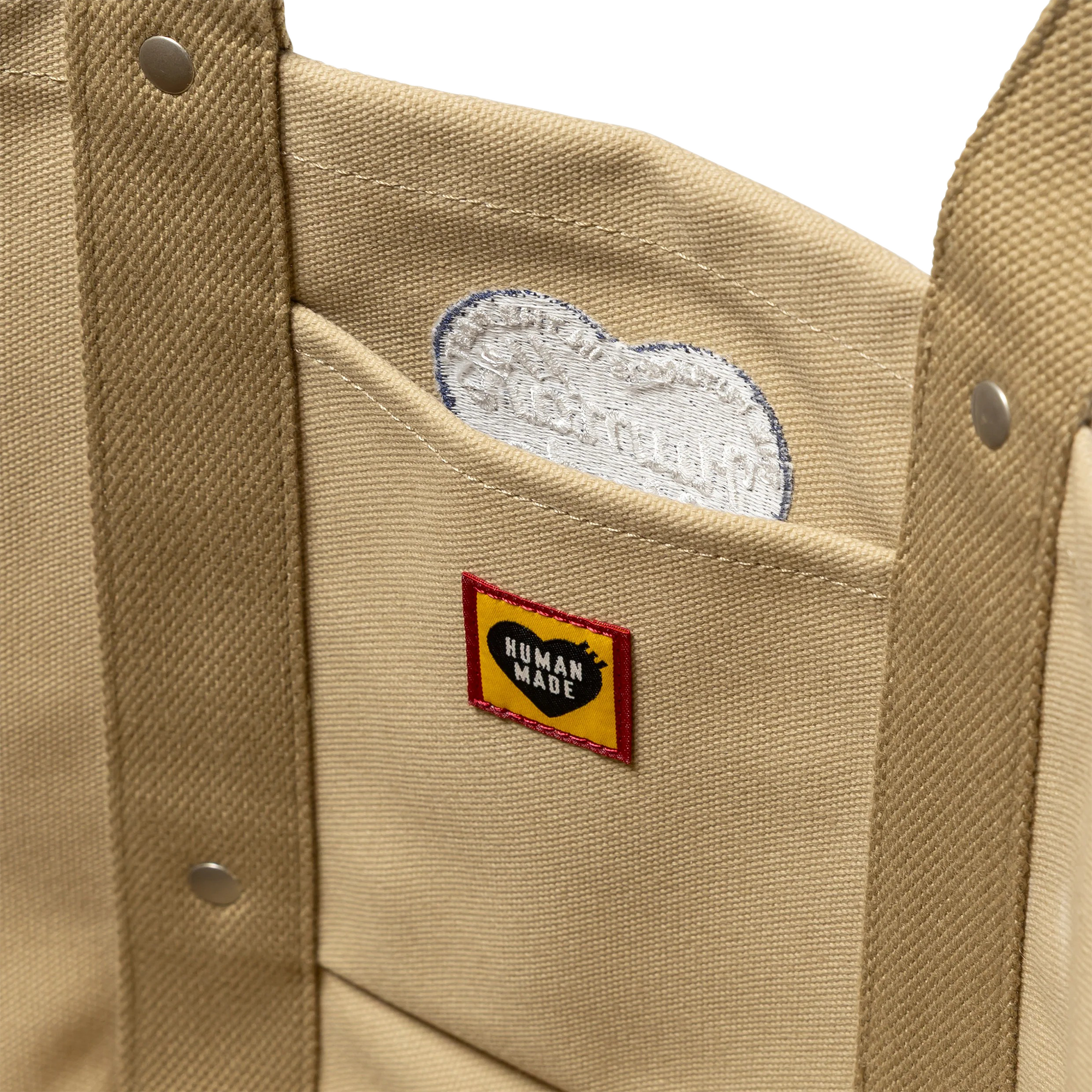 Human Made Tote Bag Medium Beige HM30GD063