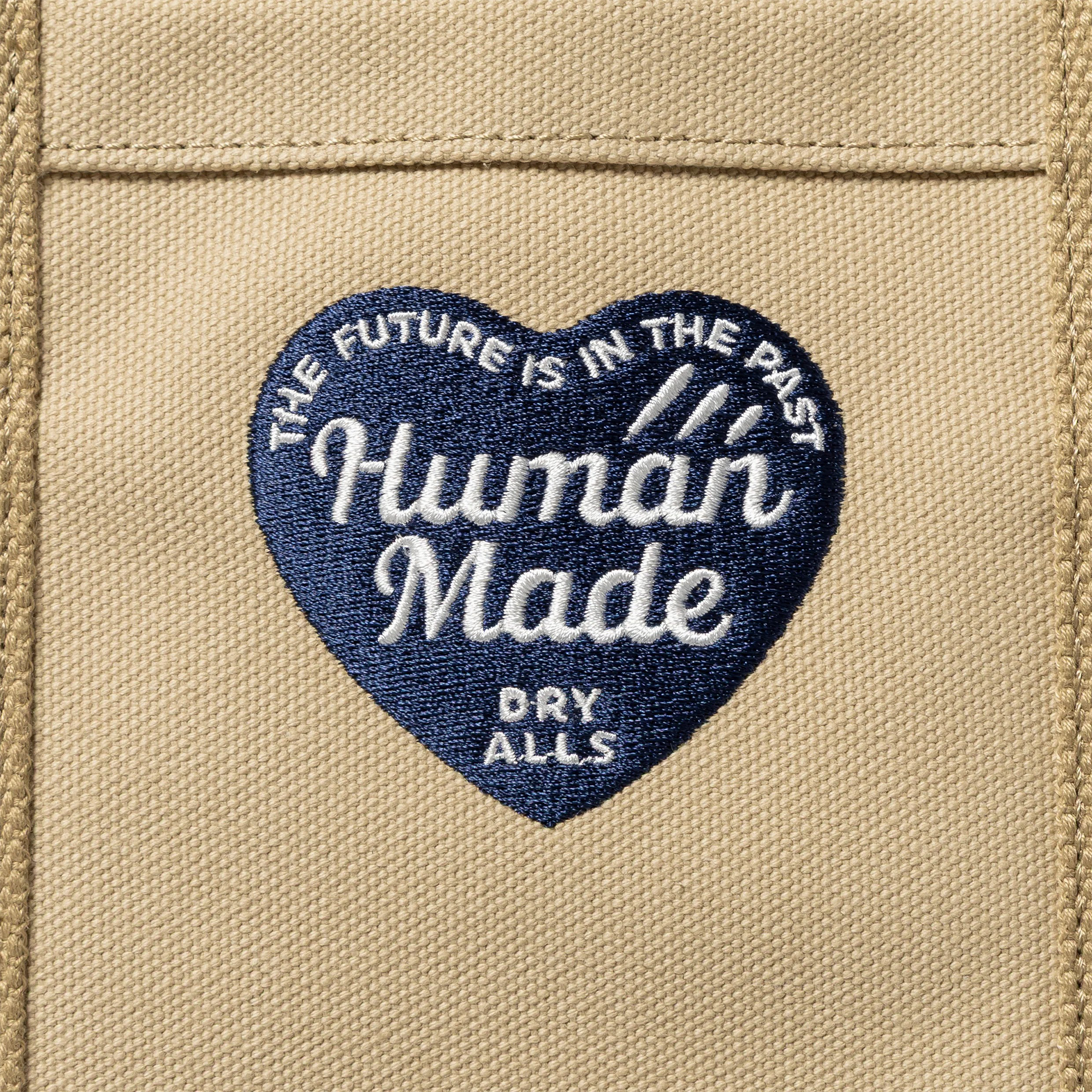 Human Made Tote Bag Medium Beige HM30GD063