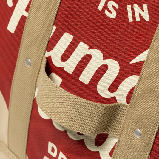 Human Made Tote Bag Medium Beige HM30GD063