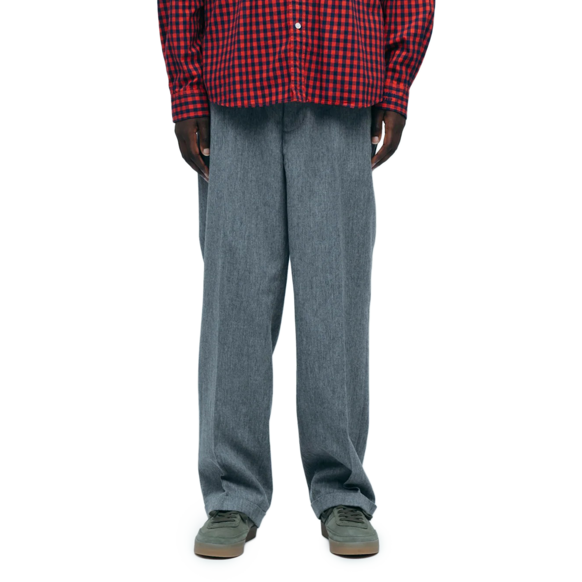 Human Made Wool Pants Gray HM30PT006