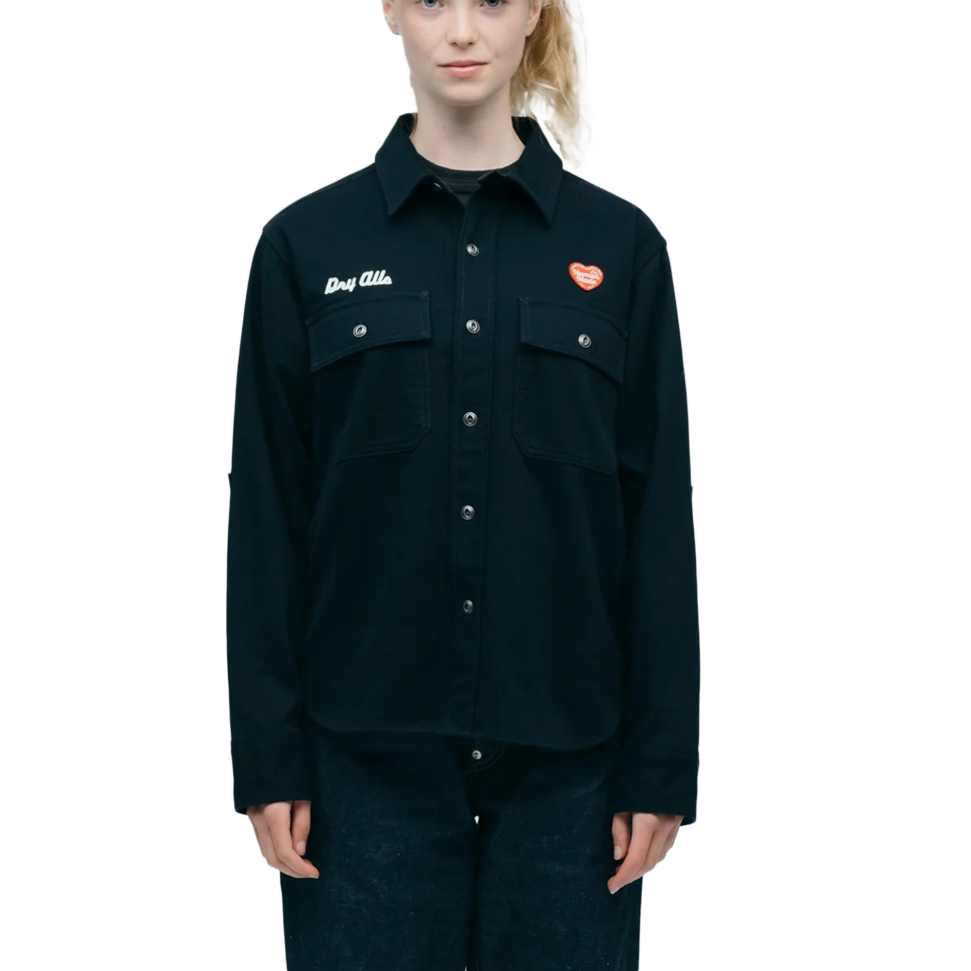 Human Made Work Shirt Black HM30SH004