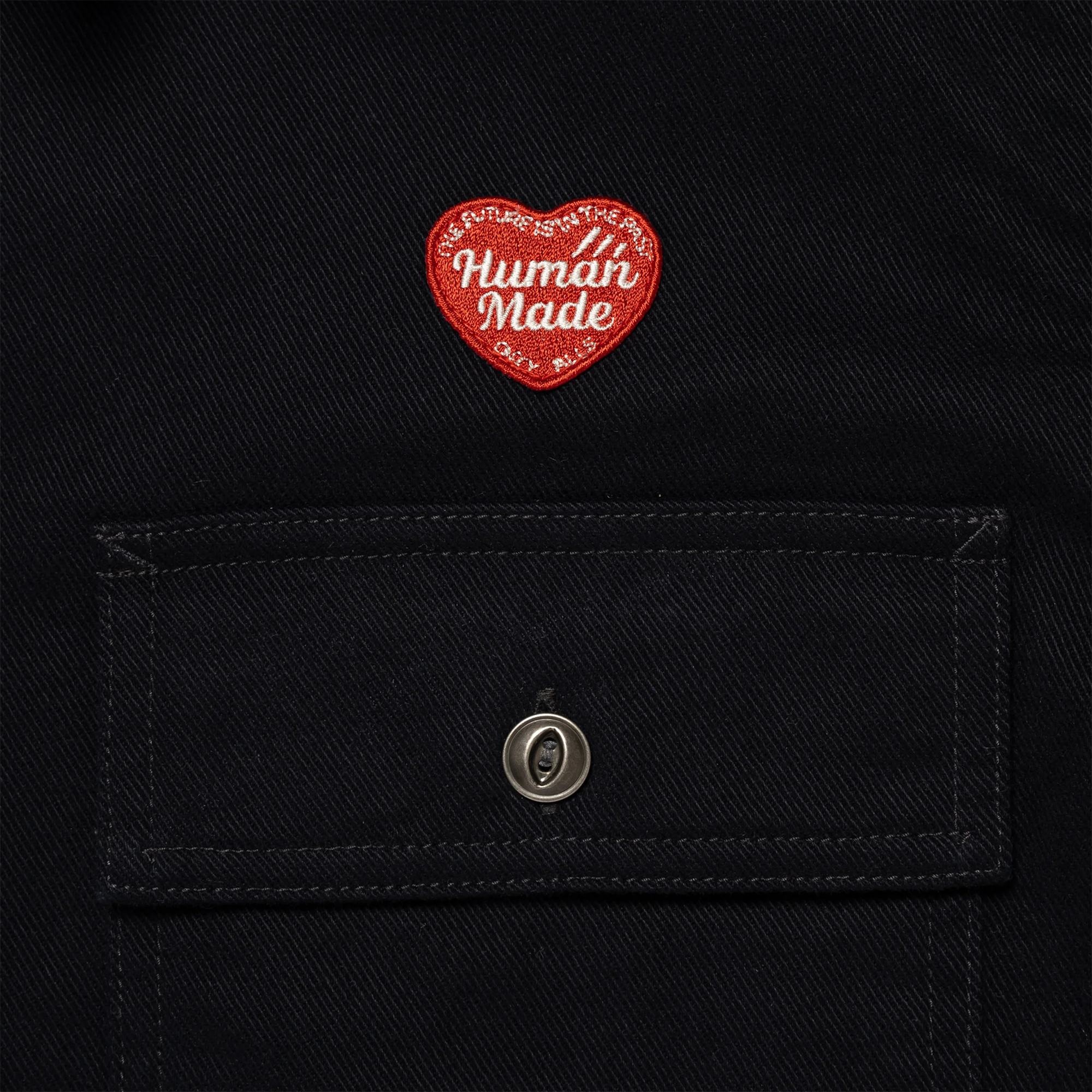 Human Made Work Shirt Black HM30SH004