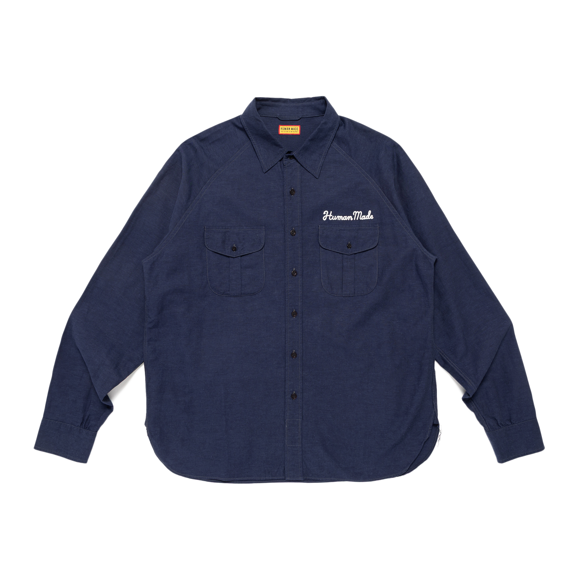 Human Made Work Shirt Navy HM31SH001