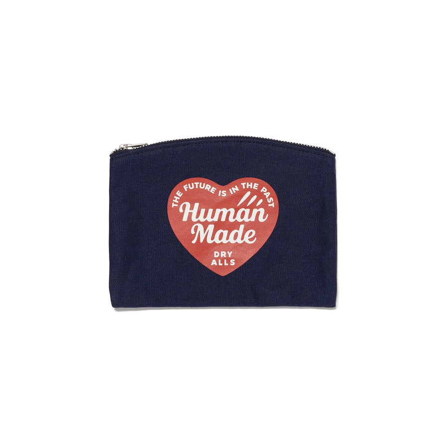 Human Made Bank Pouch Navy HM29GD031N