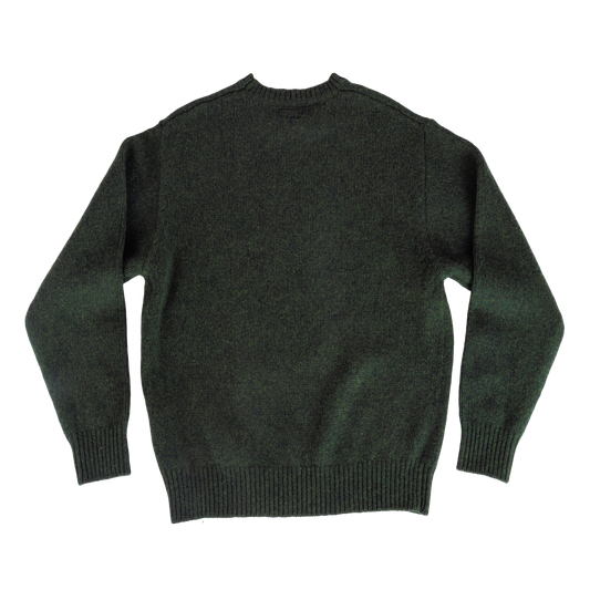 Human Made Heart Knit Sweater Olive Drab HM30CS035