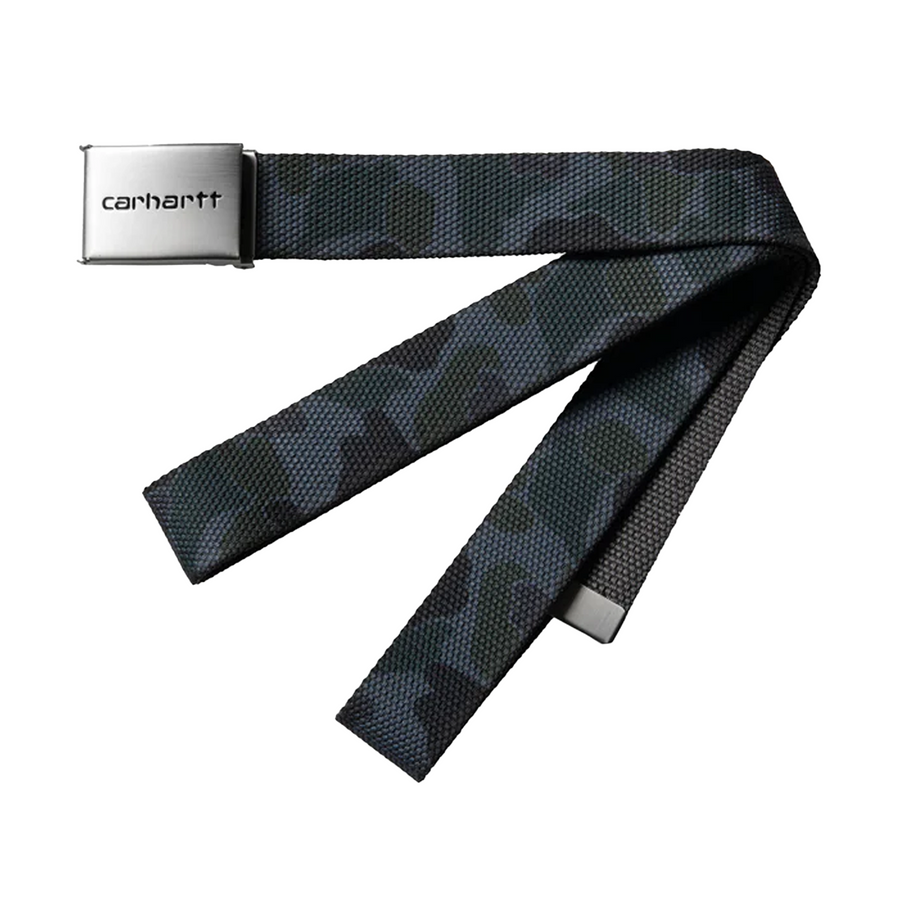 Carhartt WIP Clip Belt Chrome Camo Duck/Grey