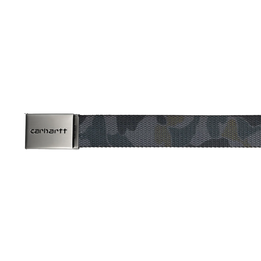 Carhartt WIP Clip Belt Chrome Camo Duck/Grey