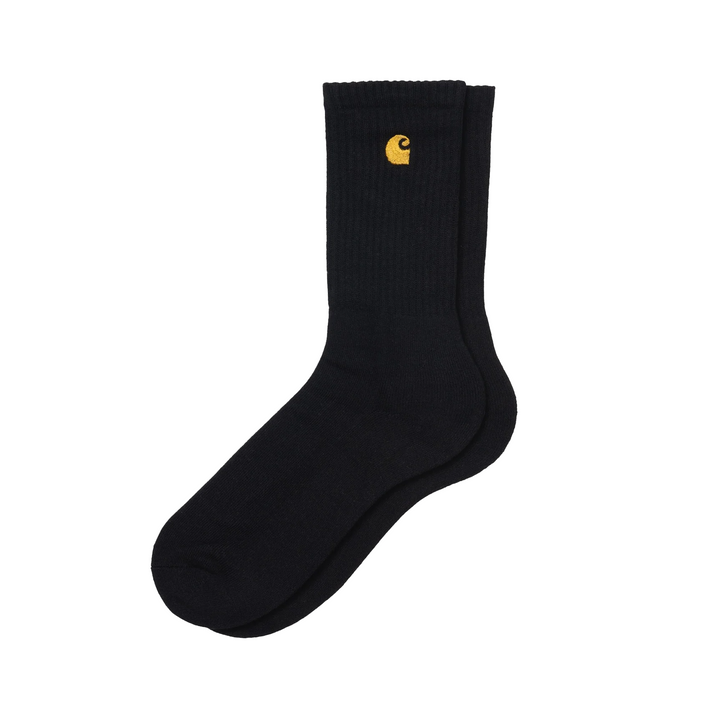 Carhartt WIP Chase Socks Black/Gold