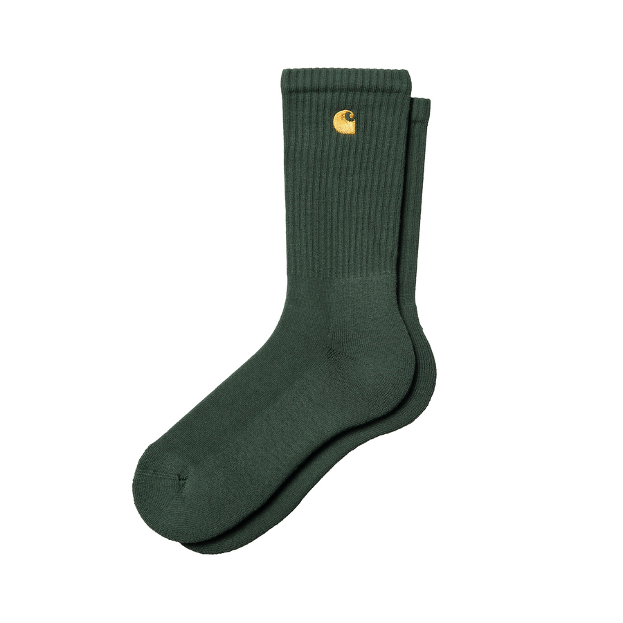 Carhartt WIP Chase Socks Sycamore Tree/Gold