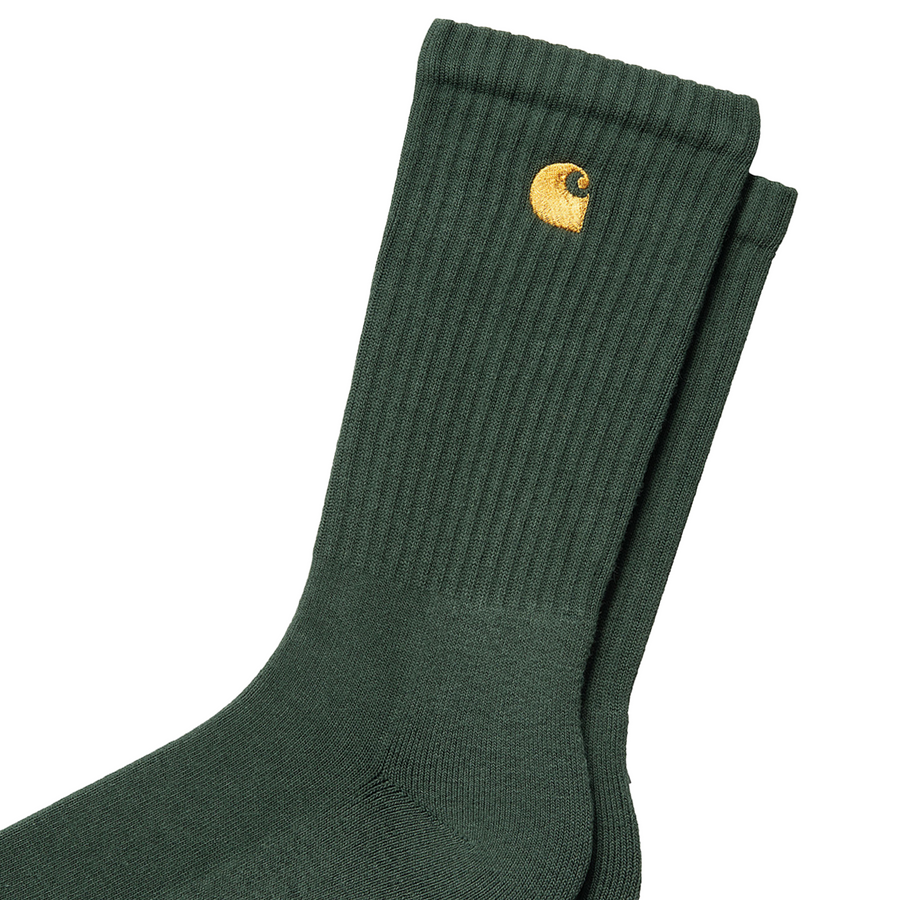 Carhartt WIP Chase Socks Sycamore Tree/Gold