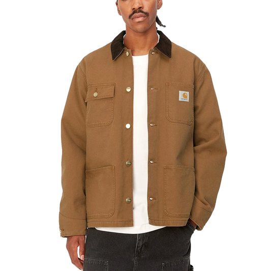 Carhartt WIP Michigan Coat Hamilton Brown/Tobacco Rinsed