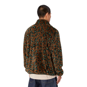 Carhartt WIP Jebson Sweat Jacket Camo Leo/Tamarind