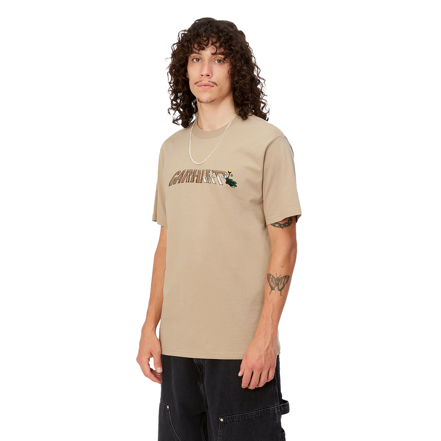 Carhart WIP Dandelion Script S/S T-Shirt Wall