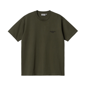 Carhartt WIP S/S Paisley T-Shirt Plant/Black Stone Washed I032439.1SQ06