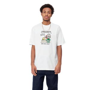 Carhartt WIP S/S Art Supply T-Shirt White