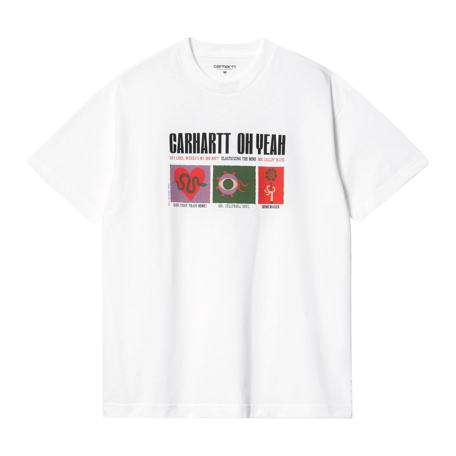Carhartt WIP S/S Oh Yeah T-Shirt White
