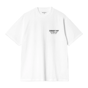 Carhartt WIP S/S Less Troubles T-Shirt White/Black