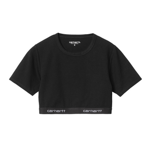 Carhartt WIP W Script Crop Top Black