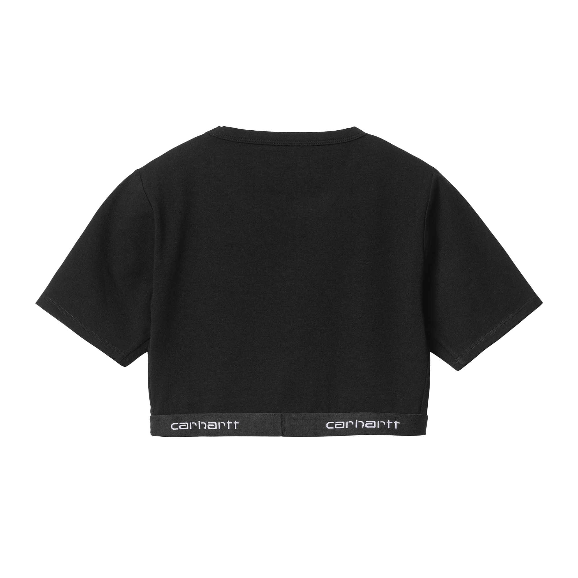 Carhartt WIP Women's Script Crop Top Black