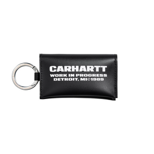 Carhartt WIP Link Script Keychain Black/White