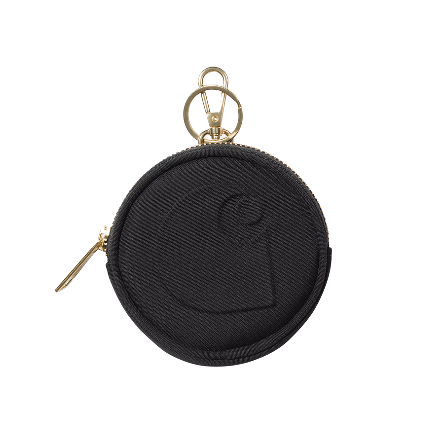 Carhartt WIP Clarton Zip Wallet Black