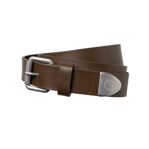 Carhartt WIP Juke Belt Chocolate/Silver Medium