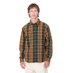 Carhartt WIP L/S Hobart Shirt Hobart Check/Syc