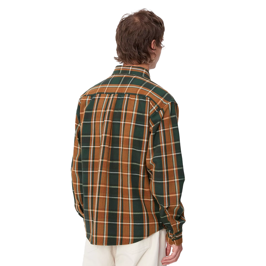 Carhartt WIP L/S Hobart Shirt Hobart Check/Syc