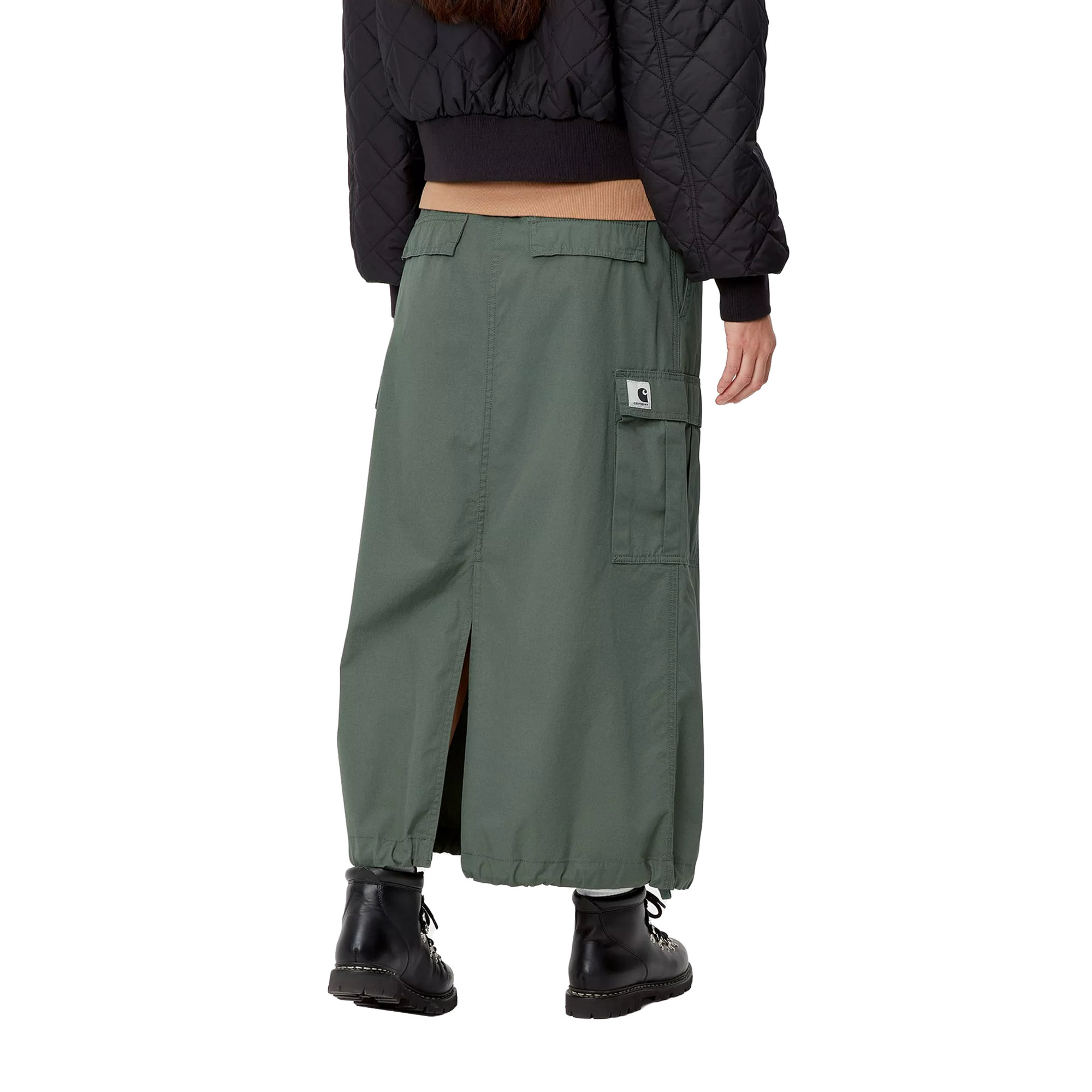 Carhartt WIP Women's Cargo Skirt Long Duck Green