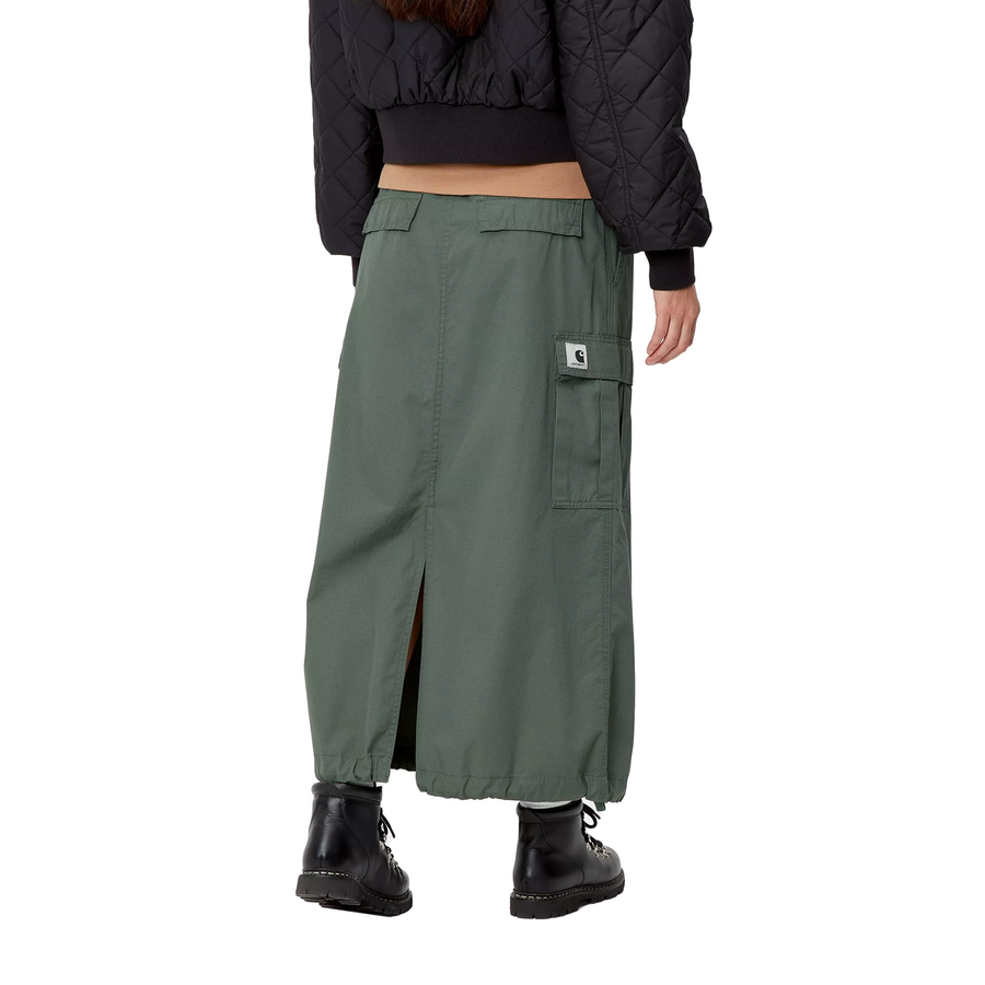 Carhartt WIP W Cargo Skirt Long Duck Green