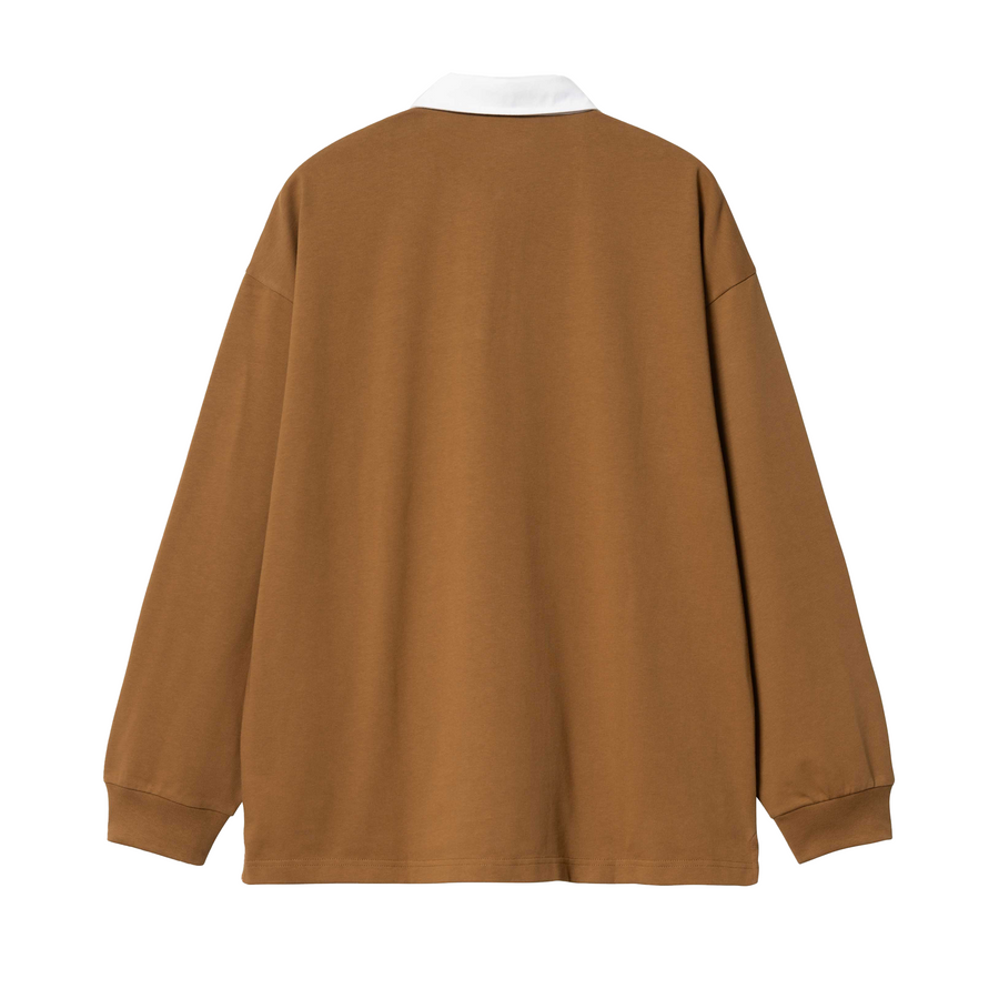 Carhartt WIP L/S Brown Ducks Rugby Shirt