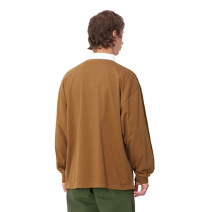 Carhartt WIP L/S Brown Ducks Rugby Shirt