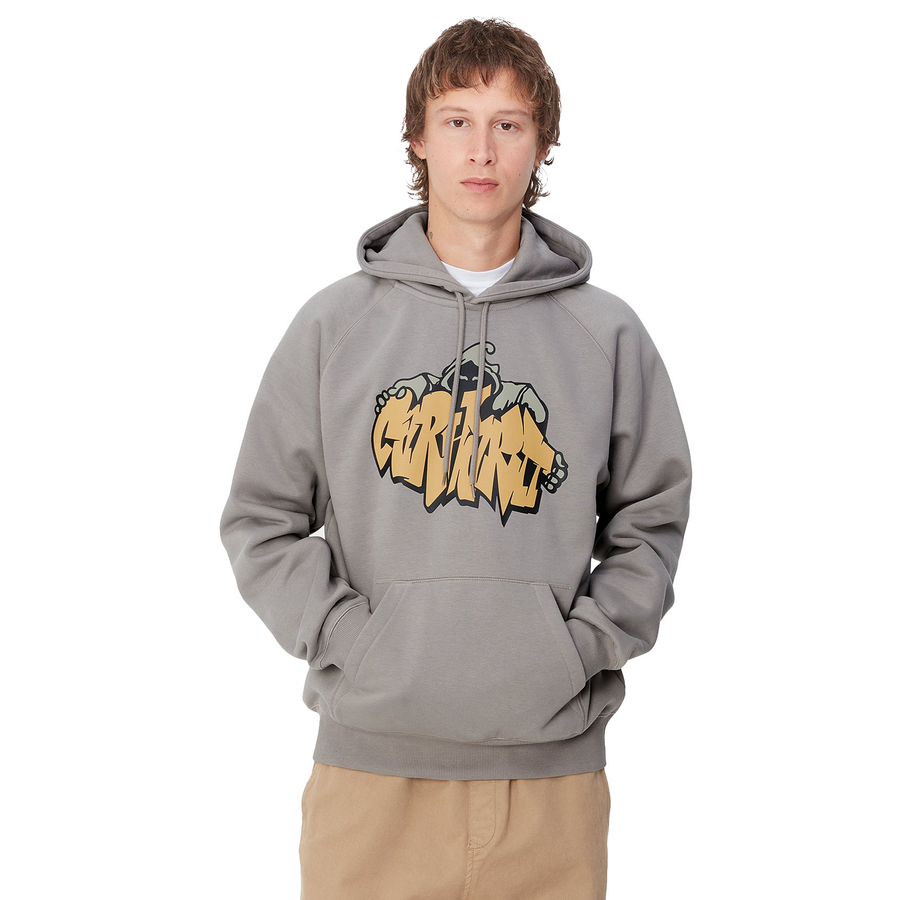 Carhartt WIP Hooded Yute Sweat Misty Grey