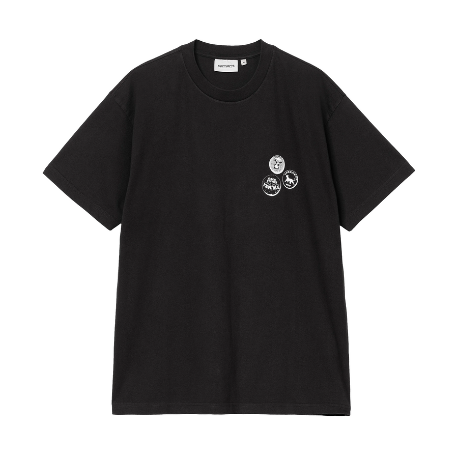 Carhartt WIP S/S Pins T-Shirt Black/White