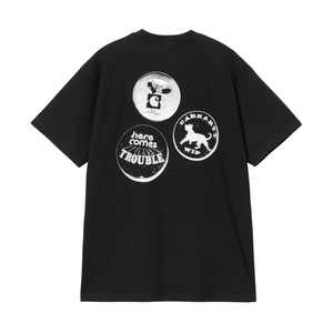 Carhartt WIP S/S Pins T-Shirt Black/White