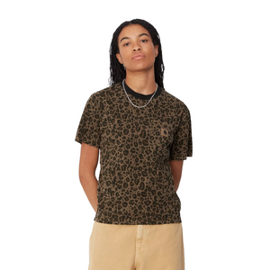 Carhartt WIP W S/S Leo Pocket T-Shirt Camo Leo/Tamarin