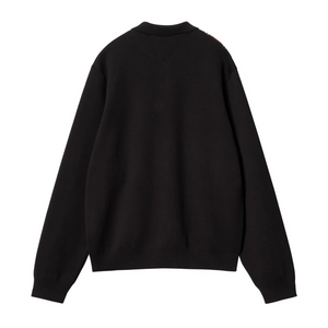 Carhartt WIP L/S Arlo Polo Black/Kendricks