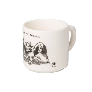 Carhartt WIP Pepe friends Mug White/Black