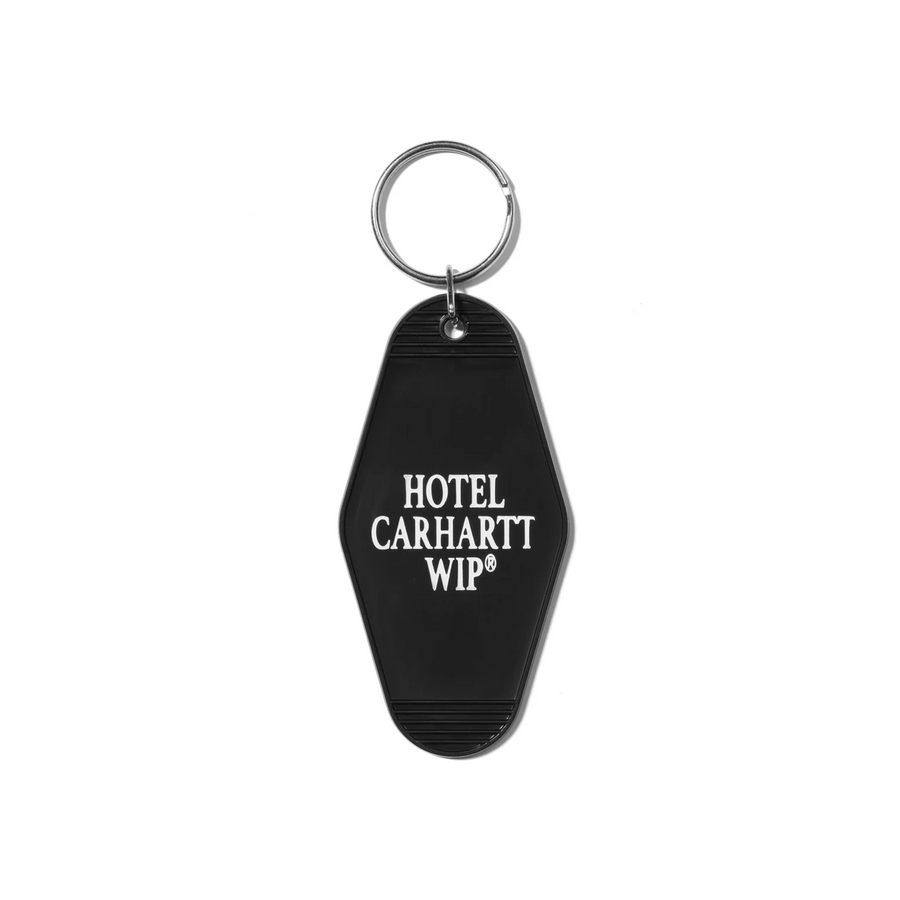 Carhartt WIP Hotel Keys Keychain Black/White