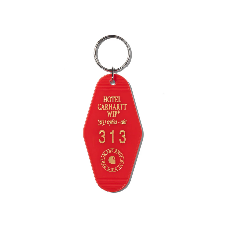 Carhartt WIP Hotel Keys Keychain Scarlet/Winter Sp