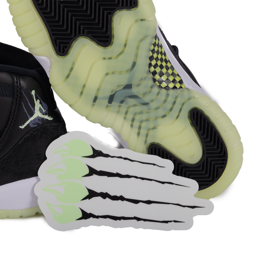 Nike Air Jordan 11 Retro (GS) Black/Barely Volt/Dark Raisin/White IB1378-001