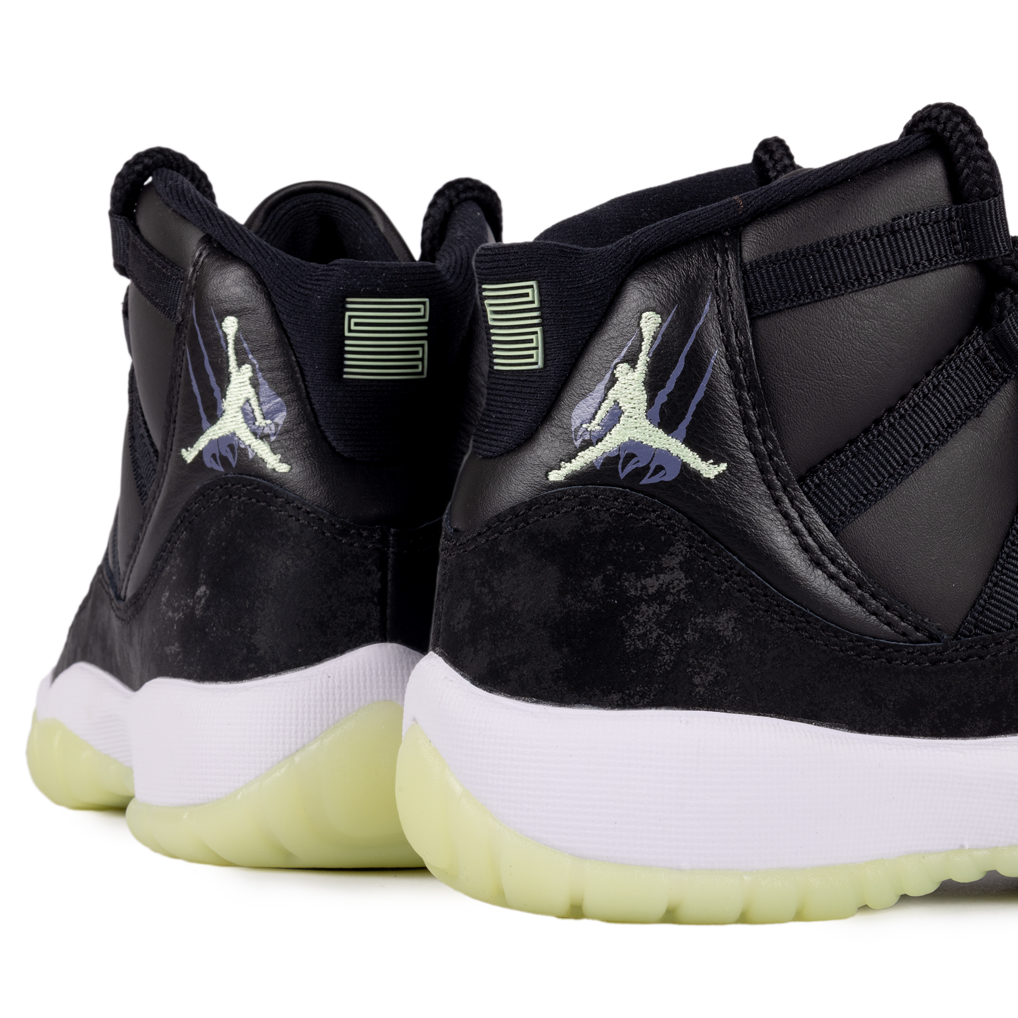 Nike Air Jordan 11 Retro (GS) Black/Barely Volt/Dark Raisin/White IB1378-001